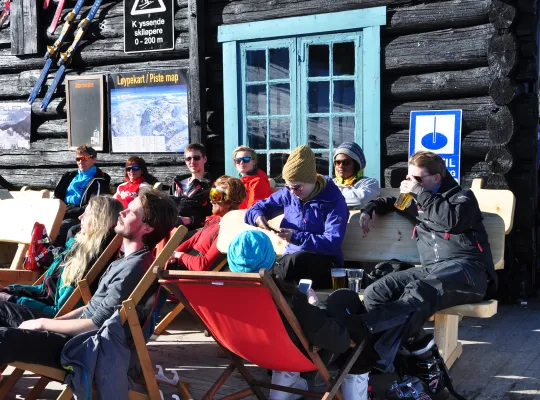 Påske koia sol