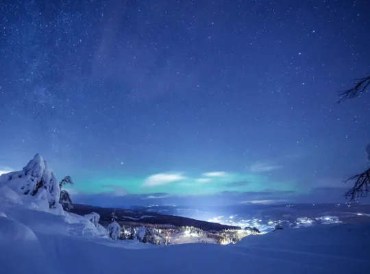 Vinterfjellet Kvitfjell.