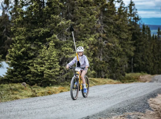 Heisbasert sykling i Hafjell