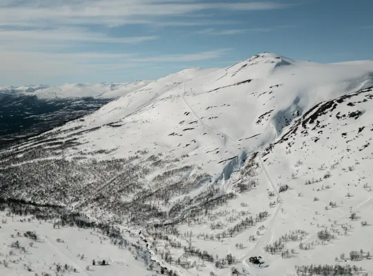 Oppdal Ådalen drone