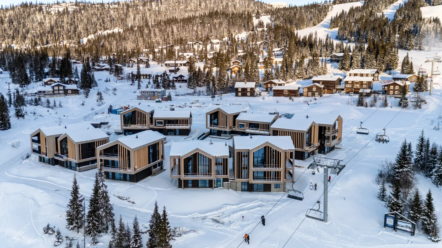 Leilighetskomplekset "Origo" i Kvitfjell