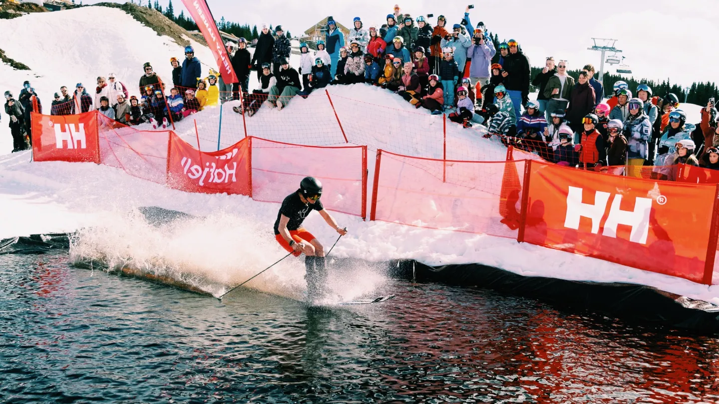 Pond Skim Hafjell