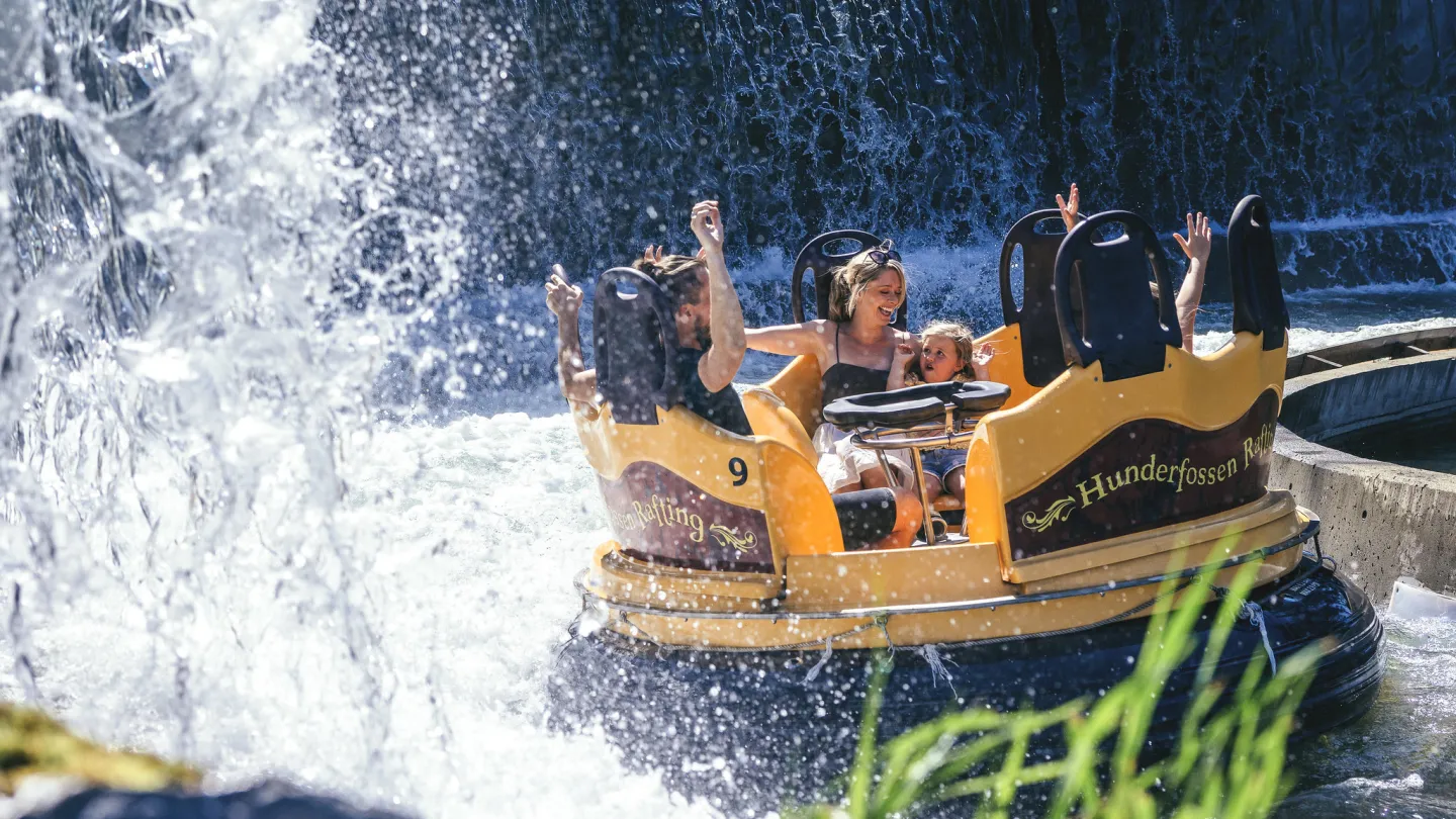 Hunderfossen rafting