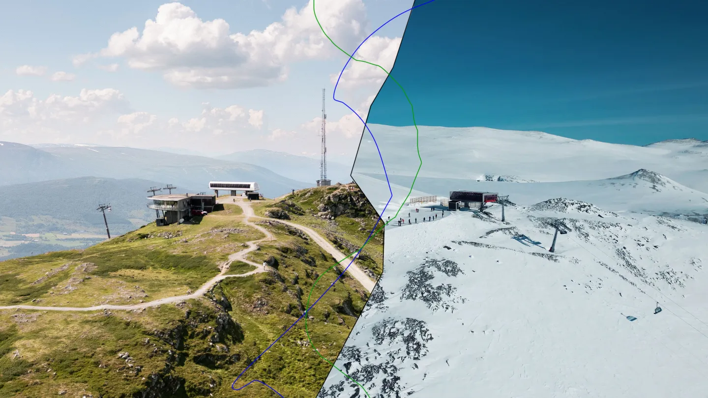 Oppdal Gondol Hovden Sommer