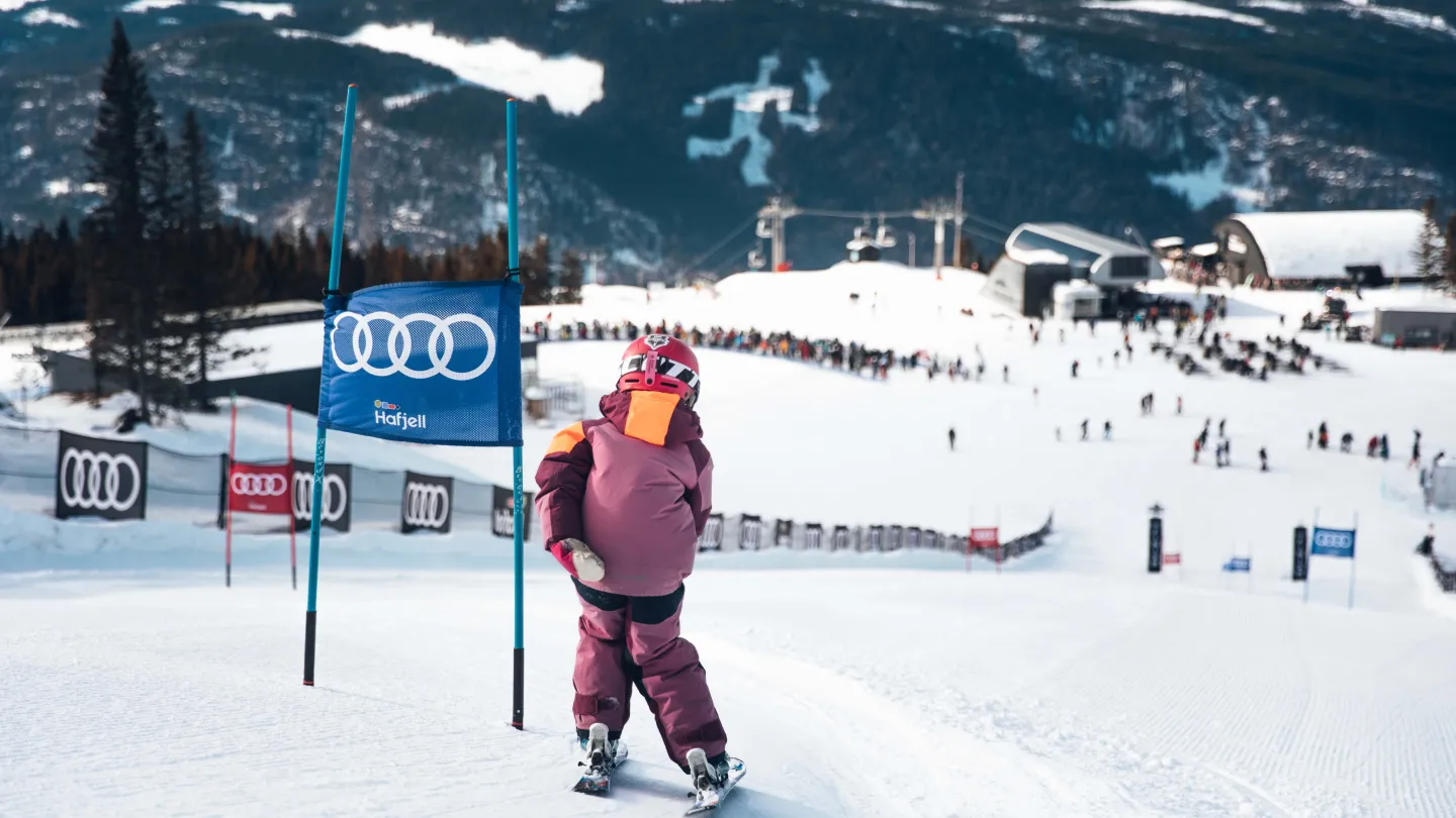 Barn i Hafjell Slalom