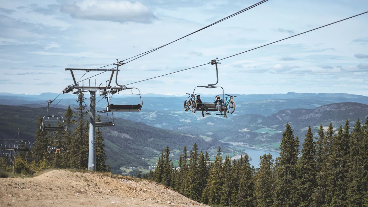 Hafjell Bike Park sommer heis