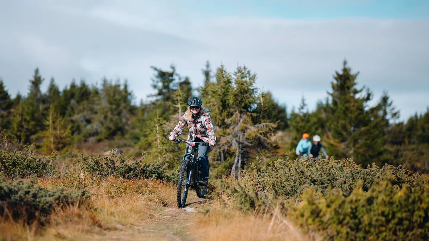 Hafjell sti sykling