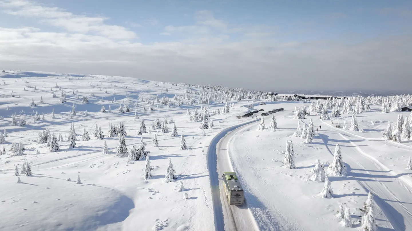 Hafjellbussen skibuss