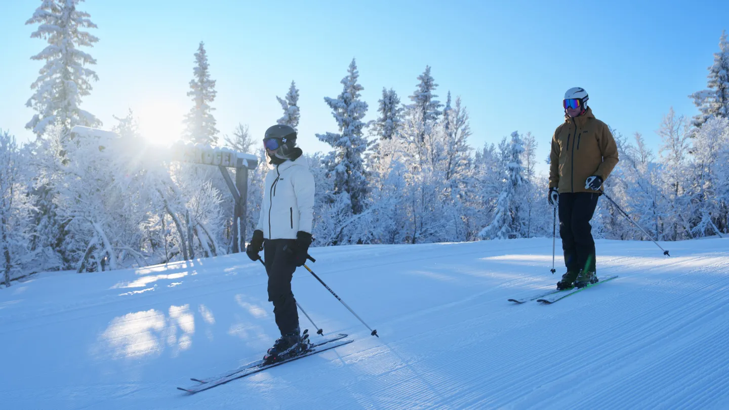 Skikjøring Varden par