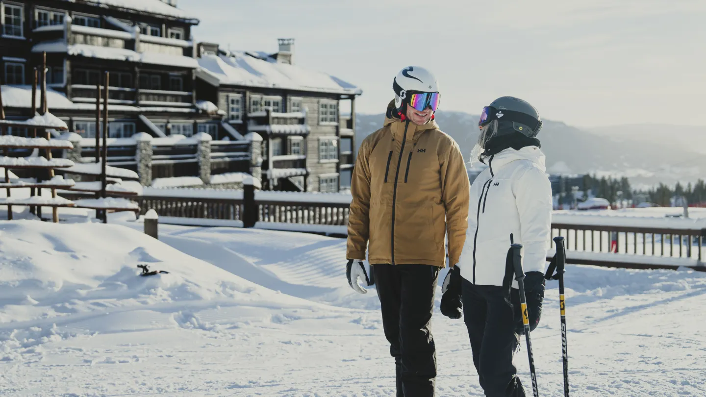 Kjærestepar Kvitfjell
