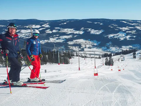 Påskerekord i Kvitfjell 2023. Foto: Alpinco,