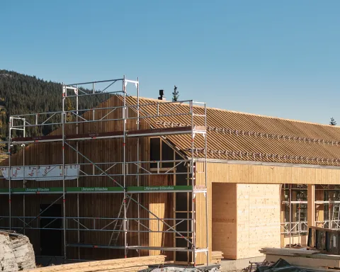 Fossen, varmestue Kvitfjell Varden. Foto: Alpinco/Martin Vinje.