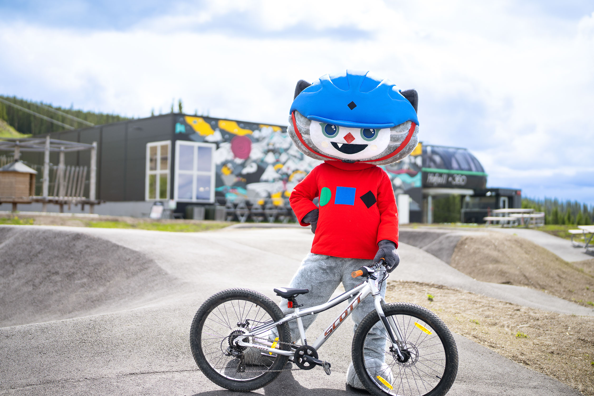 Isa sykkel pumptrack hafjell sommer