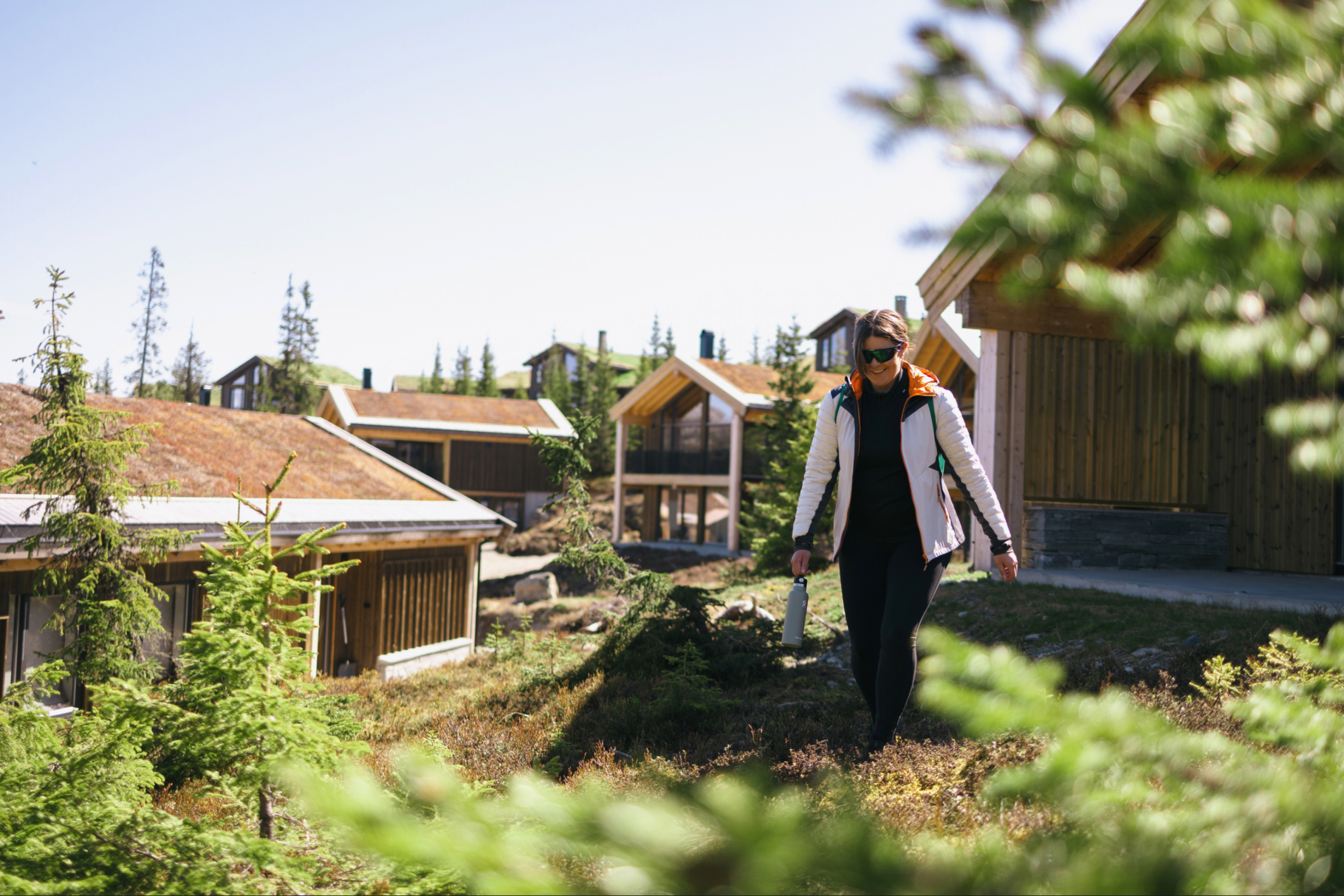 Moderne hytteferie i fjellet