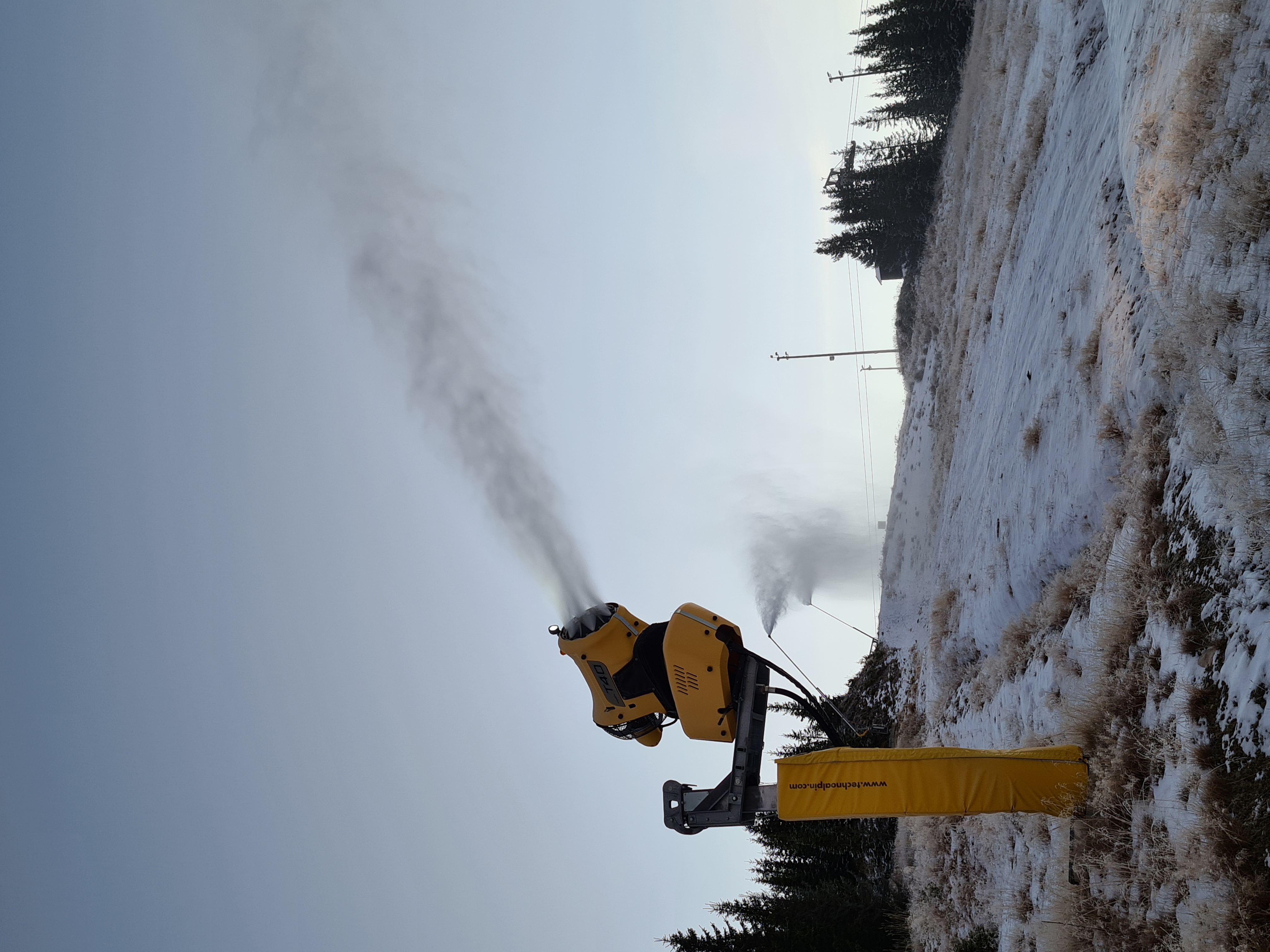 Viftekanon i Hafjell.